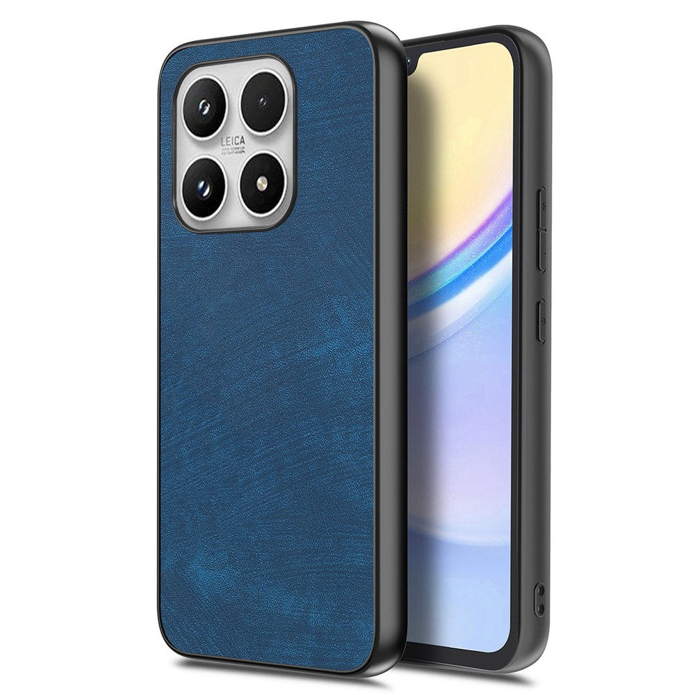 For Xiaomi 17 Case Shockproof Slim Retro Leather Phone Back Cover