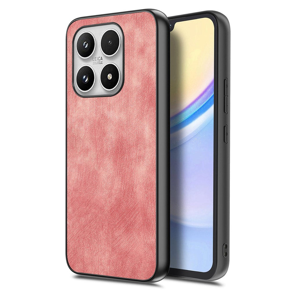 For Xiaomi 17 Case Shockproof Slim Retro Leather Phone Back Cover