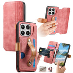 For Xiaomi 17 Wallet Case Retro Leather Phone Cover with Wristband Kickstand