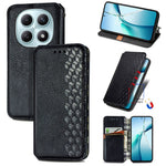 Phone Case for Xiaomi Poco M8 5G  /  Redmi Note 15 5G (Global)  /  Note 15 4G (Global) Rhombus Imprint PU Leather Wallet Phone Cover