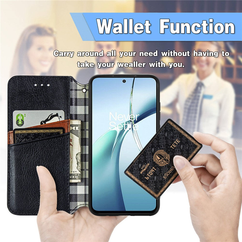 Phone Case for Xiaomi Poco M8 5G  /  Redmi Note 15 5G (Global)  /  Note 15 4G (Global) Rhombus Imprint PU Leather Wallet Phone Cover