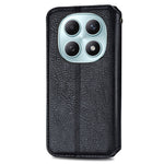 Phone Case for Xiaomi Poco M8 5G  /  Redmi Note 15 5G (Global)  /  Note 15 4G (Global) Rhombus Imprint PU Leather Wallet Phone Cover