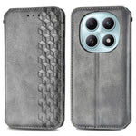 Phone Case for Xiaomi Poco M8 5G  /  Redmi Note 15 5G (Global)  /  Note 15 4G (Global) Rhombus Imprint PU Leather Wallet Phone Cover