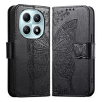Phone Case with Strap for Xiaomi Poco M8 5G  /  Redmi Note 15 5G (Global)  /  Note 15 4G (Global) Butterfly Pattern PU Leather Wallet Phone Cover