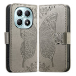 Phone Case with Strap for Xiaomi Poco M8 5G  /  Redmi Note 15 5G (Global)  /  Note 15 4G (Global) Butterfly Pattern PU Leather Wallet Phone Cover