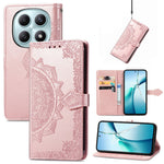 Xiaomi Poco M8 5G / Redmi Note 15 5G (Global) / Note 15 4G (Global) Plånboksfodral Mandala Blomma Läder mobilfodral Stativ