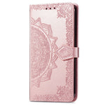 Xiaomi Poco M8 5G / Redmi Note 15 5G (Global) / Note 15 4G (Global) Plånboksfodral Mandala Blomma Läder mobilfodral Stativ