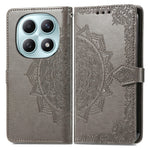 Xiaomi Poco M8 5G / Redmi Note 15 5G (Global) / Note 15 4G (Global) Plånboksfodral Mandala Blomma Läder mobilfodral Stativ