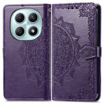 Xiaomi Poco M8 5G / Redmi Note 15 5G (Global) / Note 15 4G (Global) Plånboksfodral Mandala Blomma Läder mobilfodral Stativ