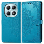 Xiaomi Poco M8 5G / Redmi Note 15 5G (Global) / Note 15 4G (Global) Plånboksfodral Mandala Blomma Läder mobilfodral Stativ