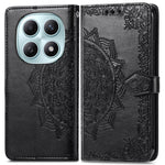 Xiaomi Poco M8 5G / Redmi Note 15 5G (Global) / Note 15 4G (Global) Plånboksfodral Mandala Blomma Läder mobilfodral Stativ