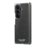 For Samsung Galaxy Z TriFold 5G Magnetic Case Dual Mid-Axis Shockproof PU Leather PC TPU Phone Cover