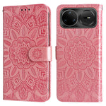 For Huawei nova 15 Ultra 5G / Huawei nova 15 Pro 5G Case Sunflower Imprint Leather Wallet Phone Cover