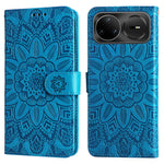 For Huawei nova 15 Ultra 5G / Huawei nova 15 Pro 5G Case Sunflower Imprint Leather Wallet Phone Cover