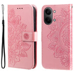 For Xiaomi Redmi Turbo 5 Max 5G Case Floral Pattern PU Leather Wallet Stand Phone Cover
