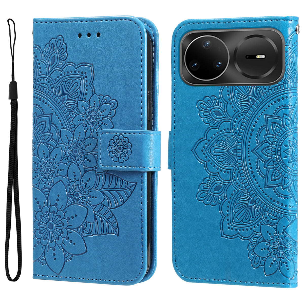 For Huawei nova 15 Ultra 5G / Huawei nova 15 Pro 5G Case Floral Pattern PU Leather Wallet Stand Phone Cover