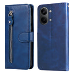 For Xiaomi Redmi Turbo 5 Max 5G PU Leather Cases with Zipper Pocket Wallet Phone Cover Stand