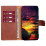 For Xiaomi Redmi Note 12 Pro 5G Stand Wallet Case for Xiaomi Redmi Note 12 Pro 5G / Note 12 Pro Speed 5G / Poco X5 Pro 5G, Shock Absorbing Cowhide Texture PU Leather+TPU RFID Blocking Magnetic Clasp Protective Cover