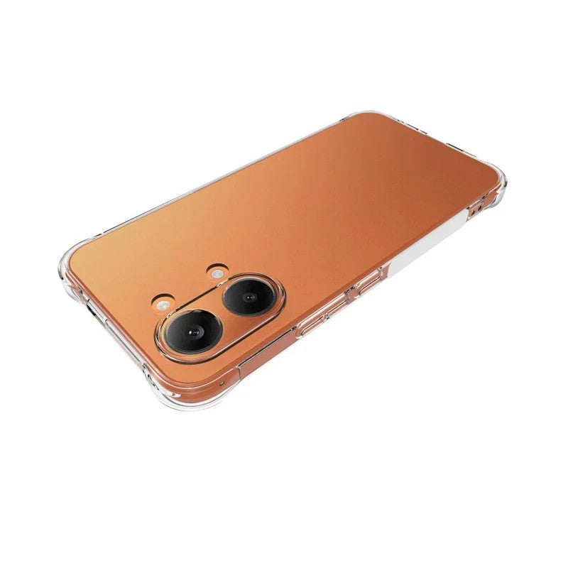 WANLONFENG For Xiaomi Redmi Turbo 5 Max 5G Clear TPU Case  TM Series 2.0mm Phone Back Cover