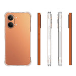 WANLONFENG For Xiaomi Redmi Turbo 5 Max 5G Clear TPU Case  TM Series 2.0mm Phone Back Cover