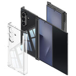 GKK For Samsung Galaxy Z TriFold 5G Clear Phone Case Magnetic Double Hinge Full Protection PC Cover