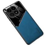 For Xiaomi 15T Case Precise Cutout Leather Coated PC + TPU Phone Back Cover Built-in Metal Sheet