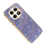 For Xiaomi Redmi Note 15 4G (Global) Case Electroplating Ripple Texture PU + TPU + PC Phone Back Cover