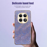 For Xiaomi Redmi Note 15 4G (Global) Case Electroplating Ripple Texture PU + TPU + PC Phone Back Cover