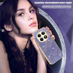 For Xiaomi Redmi Note 15 4G (Global) Case Electroplating Ripple Texture PU + TPU + PC Phone Back Cover