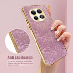 For Xiaomi Redmi Note 15 4G (Global) Case Electroplating Ripple Texture PU + TPU + PC Phone Back Cover