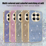 For Xiaomi Redmi Note 15 4G (Global) Case Electroplating Ripple Texture PU + TPU + PC Phone Back Cover