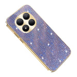 For Xiaomi Redmi Note 15 Pro 4G (Global) Case Electroplating Ripple Texture PU + TPU + PC Phone Back Cover