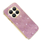 For Xiaomi Redmi Note 15 Pro 4G (Global) Case Electroplating Ripple Texture PU + TPU + PC Phone Back Cover