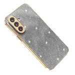 Til Samsung Galaxy A57 5G Etui Galvanisering Krusning Tekstur PU + TPU + PC Telefonbagcover
