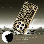 For Xiaomi Redmi Note 15 4G (Global) Case Electroplating Frame Leopard Pattern PC + TPU Hybrid Phone Cover
