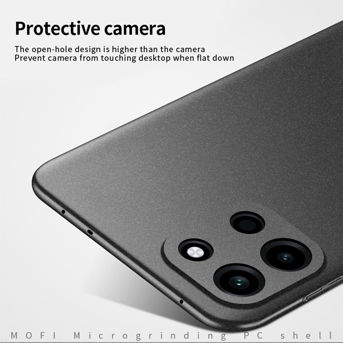 MOFI For Honor Power2 5G PC-etui Shield Matte Series Slim Fit Telefoncover