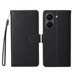 For Xiaomi Poco X8 Pro 5G / Xiaomi Redmi Turbo 5 5G Case RFID Blocking 3 Card Slots PU Leather Phone Cover with Wrist Strap