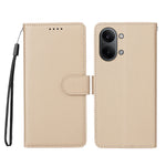 For Xiaomi Redmi Turbo 5 Max 5G Case RFID Blocking 3 Card Slots PU Leather Phone Cover with Wrist Strap