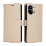 For Xiaomi Redmi Turbo 5 Max 5G Case RFID Blocking 3 Card Slots PU Leather Phone Cover with Wrist Strap