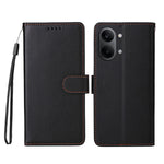 For Xiaomi Redmi Turbo 5 Max 5G Case RFID Blocking 3 Card Slots PU Leather Phone Cover with Wrist Strap
