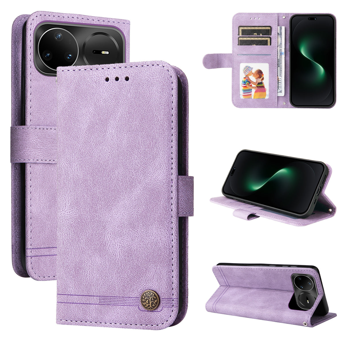 For Huawei nova 15 Ultra 5G / Huawei nova 15 Pro 5G Leather Wallet Cases Skin Touch Phone Cover Stand with Strap