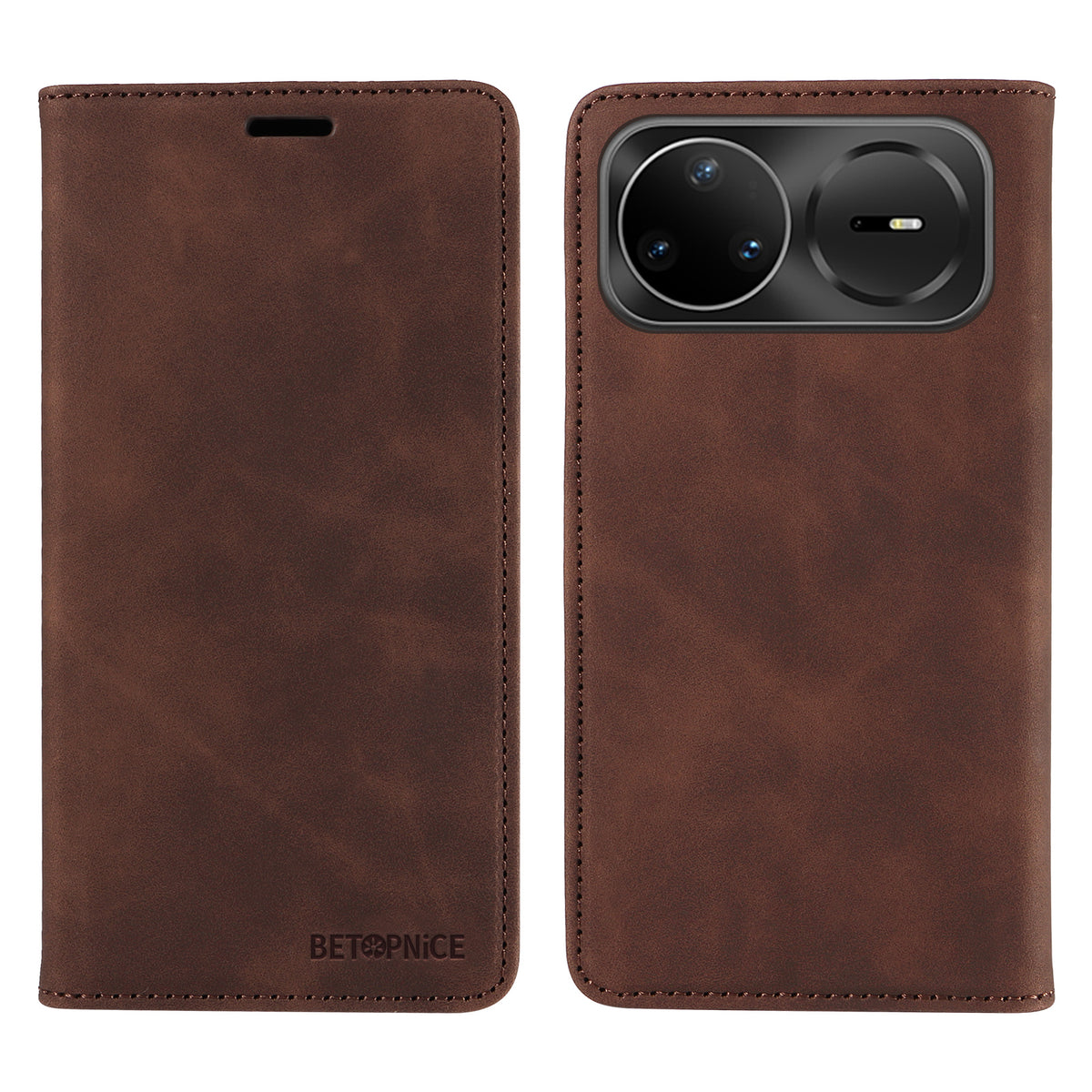 BETOPNICE For Huawei nova 15 Ultra 5G / Huawei nova 15 Pro 5G Case  Magnetic Closure RFID Blocking Wallet Stand Leather Phone Cover