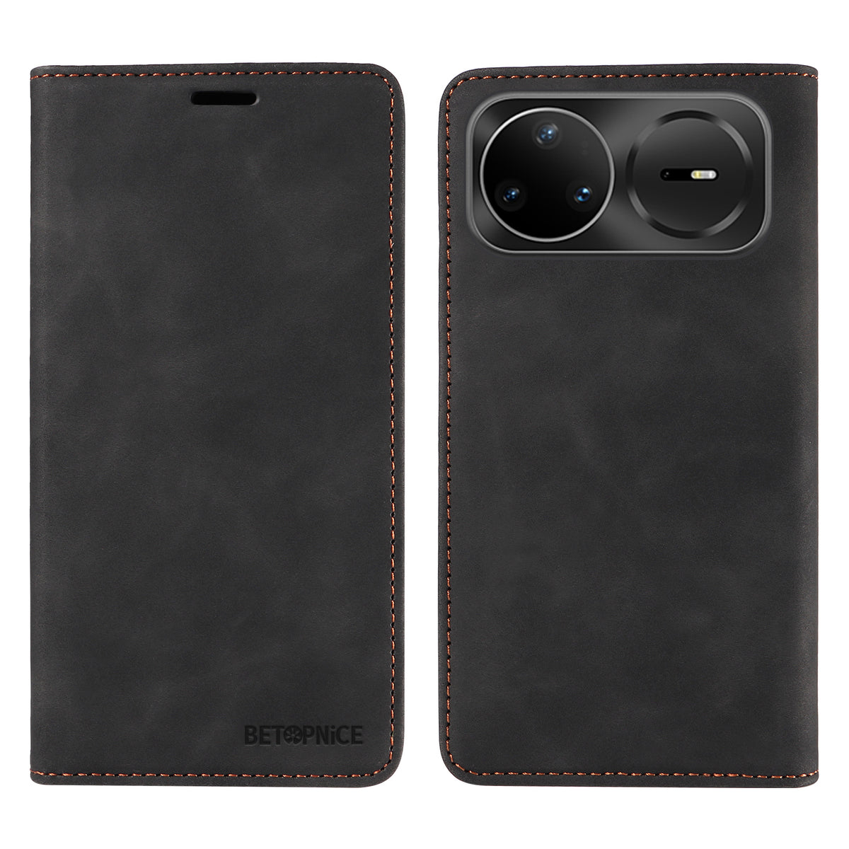 BETOPNICE For Huawei nova 15 Ultra 5G / Huawei nova 15 Pro 5G Case  Magnetic Closure RFID Blocking Wallet Stand Leather Phone Cover