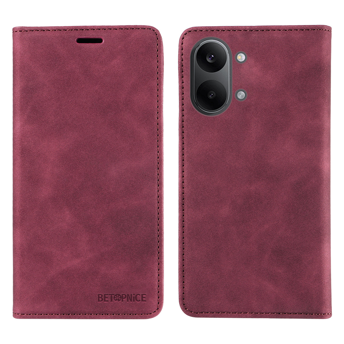 BETOPNICE For Xiaomi Redmi Turbo 5 Max 5G Case  Magnetic Closure RFID Blocking Wallet Stand Leather Phone Cover