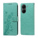 Xiaomi Poco X8 Pro 5G / Xiaomi Redmi Turbo 5 5G Läderfodral Fjärilsblommigt Tryck Plånboksfodral