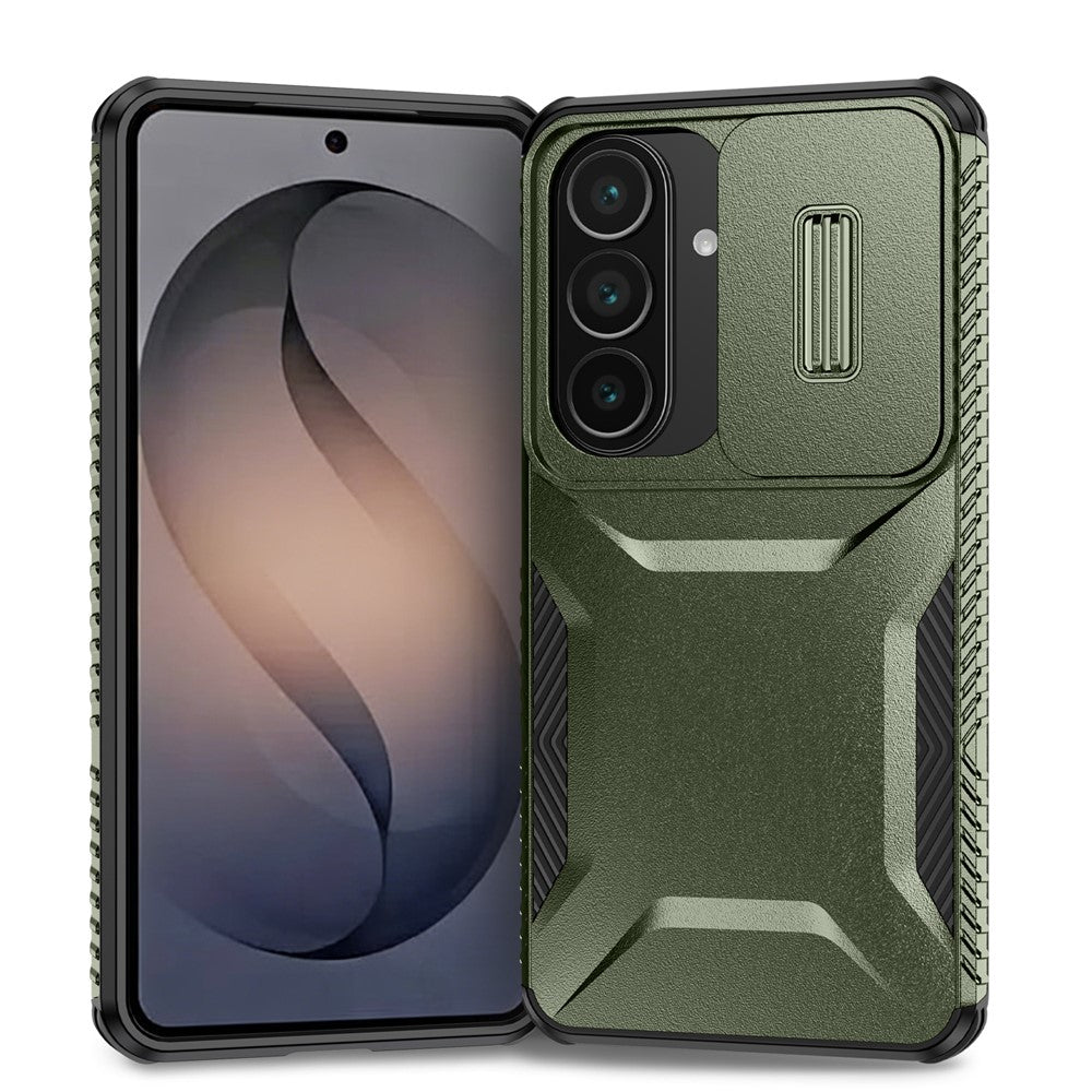 Samsung Galaxy S26-skal Camshield TPU + PC-mobilskydd Halkfri sidokant