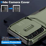 Samsung Galaxy S26-skal Camshield TPU + PC-mobilskydd Halkfri sidokant