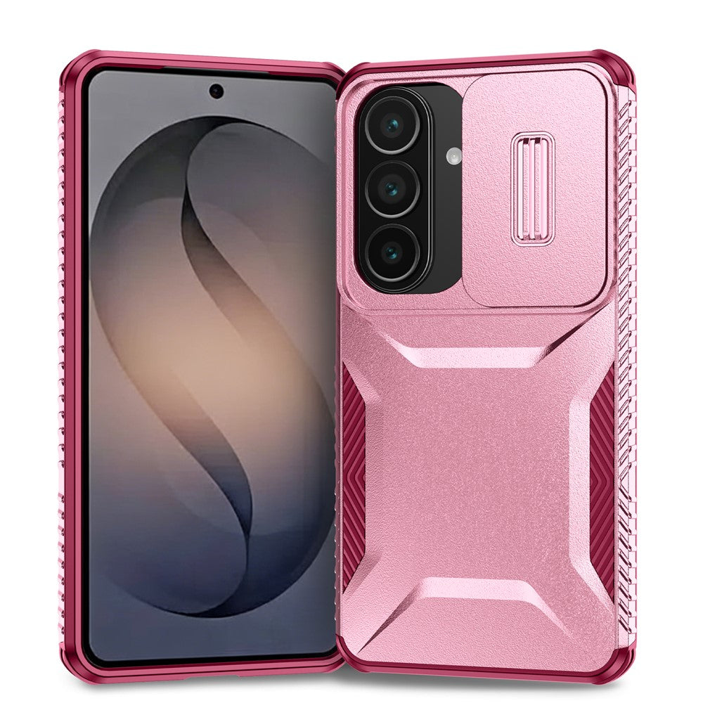 Samsung Galaxy S26-skal Camshield TPU + PC-mobilskydd Halkfri sidokant