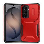 Samsung Galaxy S26-skal Camshield TPU + PC-mobilskydd Halkfri sidokant