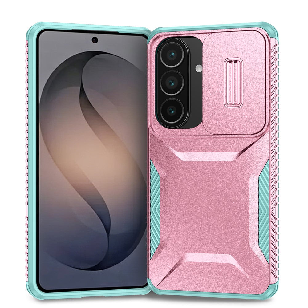 Samsung Galaxy S26-skal Camshield TPU + PC-mobilskydd Halkfri sidokant
